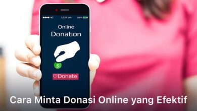 Cara Minta Donasi Online