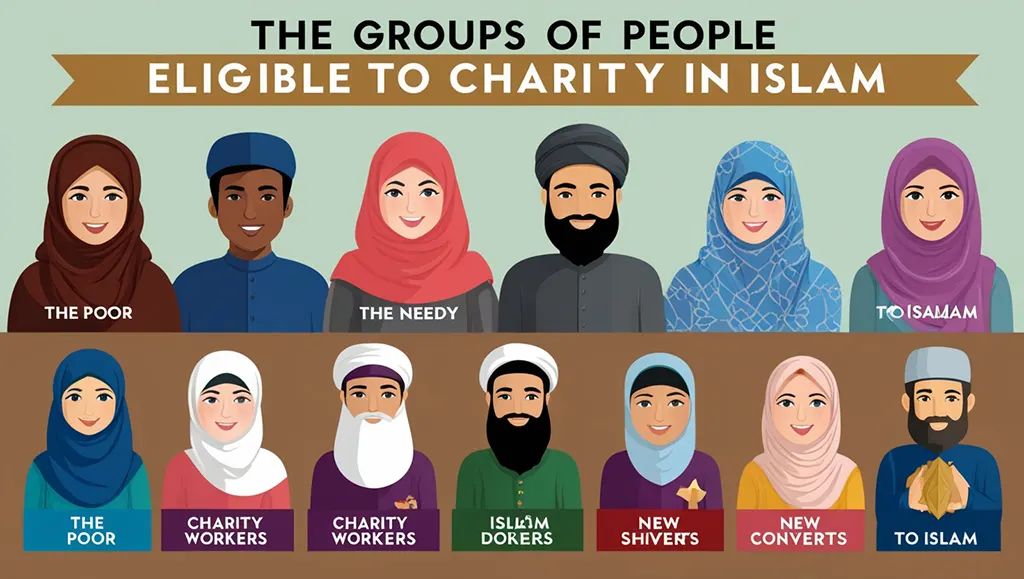 7 Golongan Penerima Sedekah dalam Islam