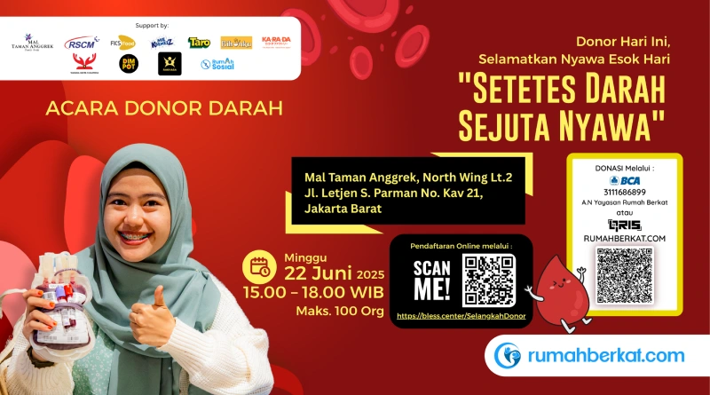 Cara Mendaftar untuk Donor Darah pada 22 Juni 2025