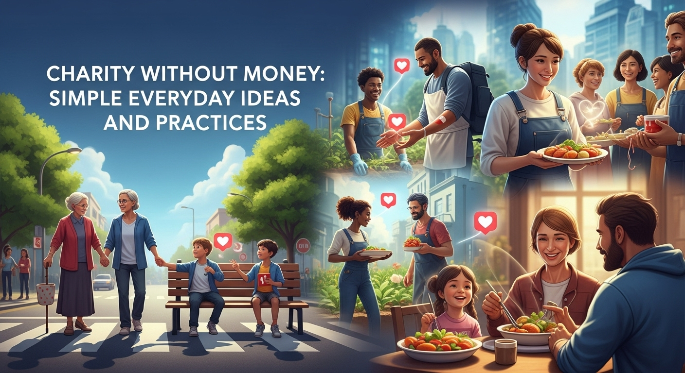 Sedekah Tanpa Uang: Ide dan Praktik Sederhana Sehari-hari