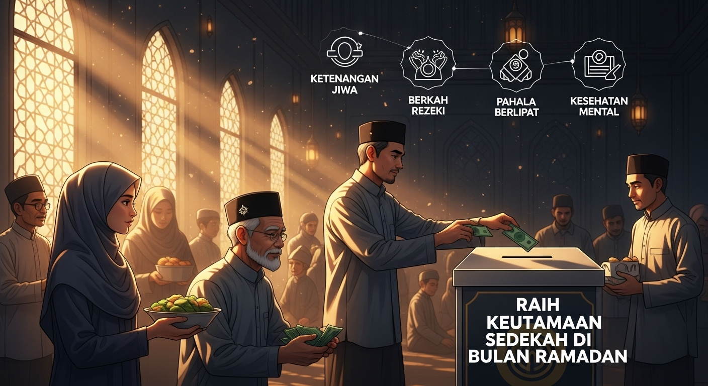 Raih Keutamaan Sedekah di Bulan Ramadan, Ini Manfaatnya