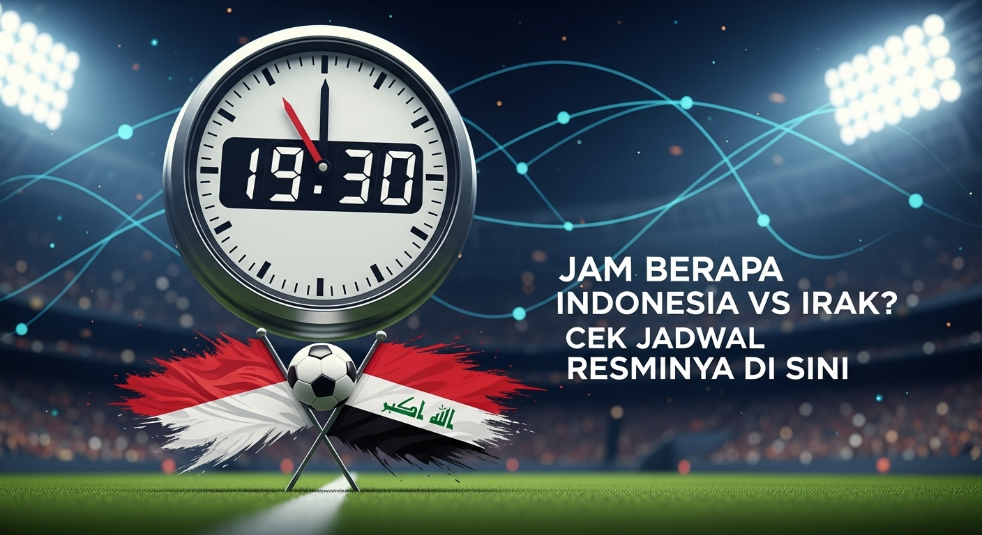 Jam Berapa Indonesia vs Irak? Cek Jadwal Resminya di Sini