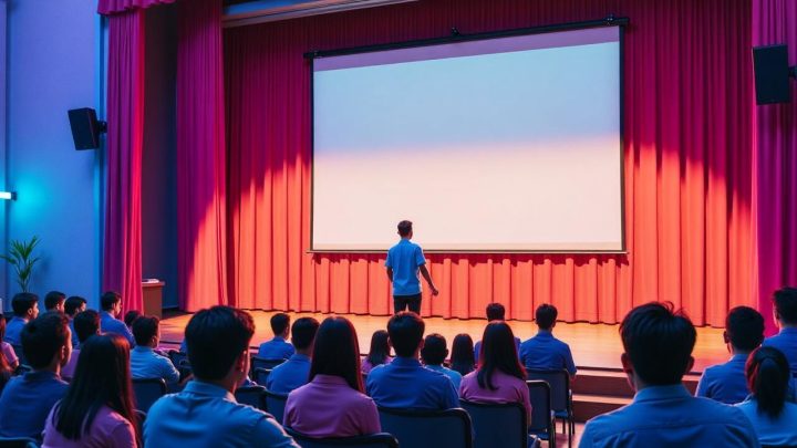 Pekerja Kantoran Nonton Aksi Unjuk Rasa Mahasiswa BEM UI