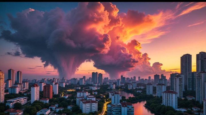 Awan dan Hujan Menyelimuti Wilayah Indonesia – Minggu  14 6