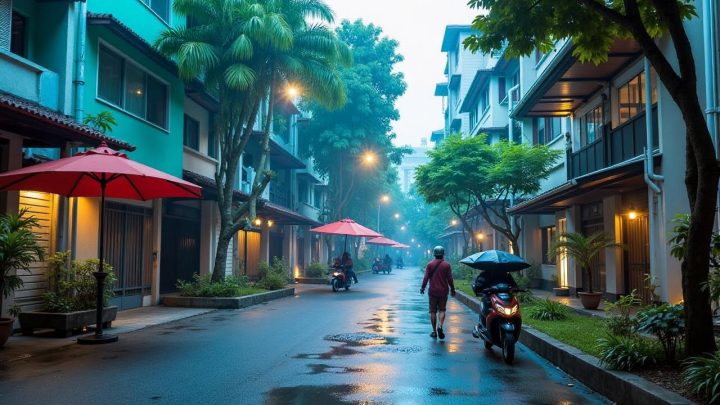 Prakiraan Cuaca BMKG  Hujan hingga Disertai Petir Akan Turun di Sebagian Wilayah Jakarta – Senin, 22 Juni 2026 Sore