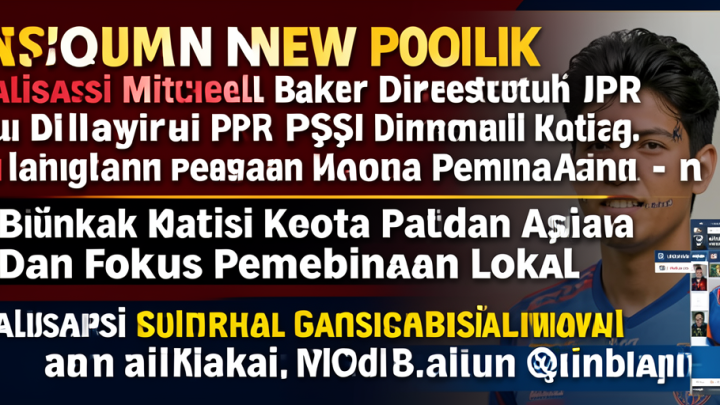 New Policy: Naturalisasi Mitchell Baker Direstui DPR, PSSI Diminta Batasi Kuota Pemain Asing dan Fokus Pembinaan Lokal