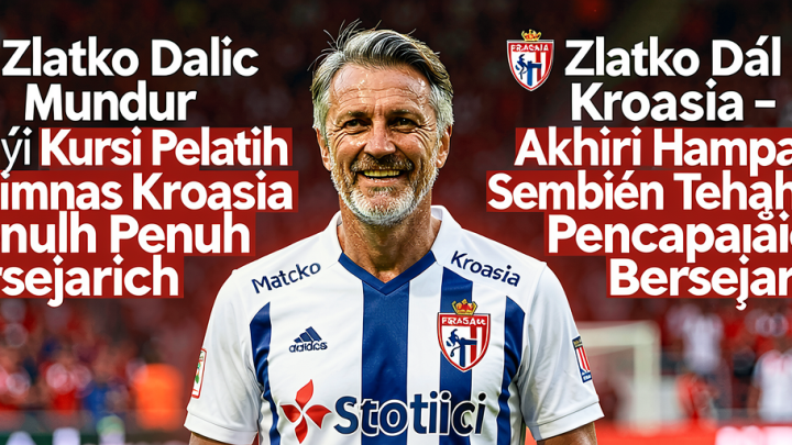 Zlatko Dalic Mundur dari Kursi Pelatih Timnas Kroasia – Akhiri Hampir Sembilan Tahun Penuh Pencapaian Bersejarah
