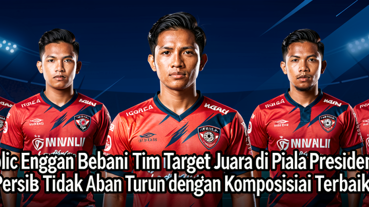 Igor Tolic Enggan Bebani Tim Target Juara di Piala Presiden 2026 – Persib Tidak Akan Turun dengan Komposisi Terbaik