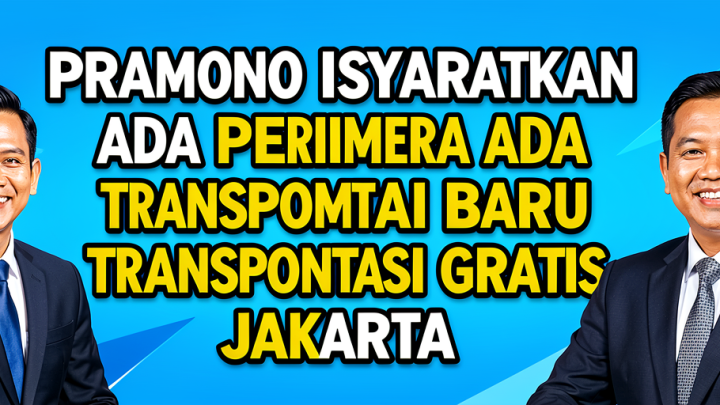 Key Discussion: Pramono Isyaratkan Ada Penerima Baru Transportasi Gratis Jakarta
