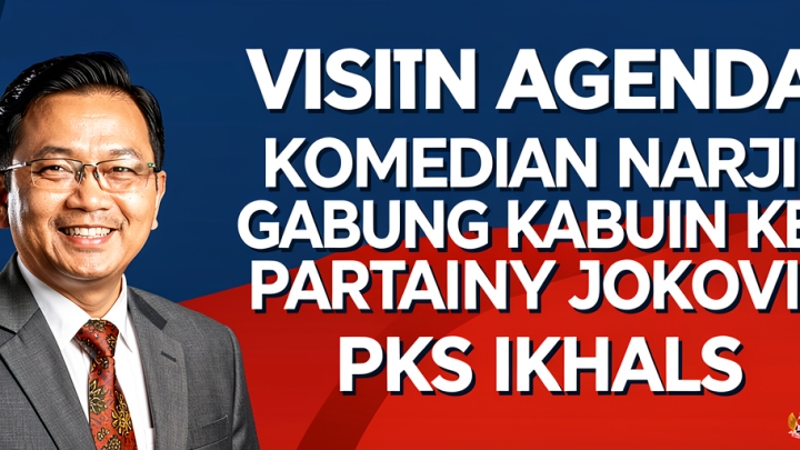 Visit Agenda: Komedian Narji Gabung ke Partainya Jokowi, PKS Ikhlas