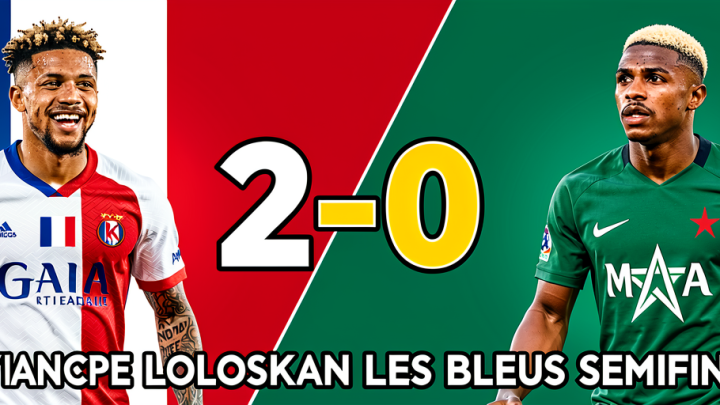 Prancis vs Maroko 2-0: Kylian Mbappe Loloskan Les Bleus Semifinal