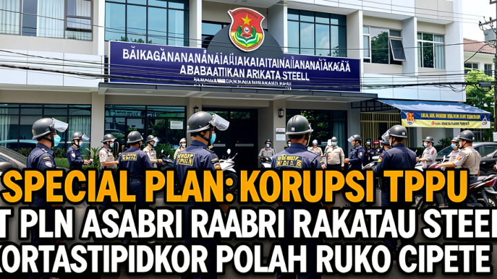 Special Plan: Korupsi TPPU PT PLN Asabri Krakatau Steel, Kortastipidkor Polri Geledah Ruko Cipete