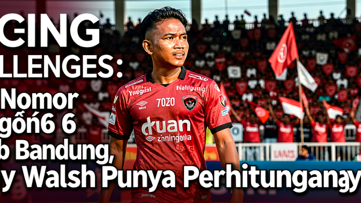 Facing Challenges: Pilih Nomor Punggung 6 di Persib Bandung, Sandy Walsh Punya Perhitungannya