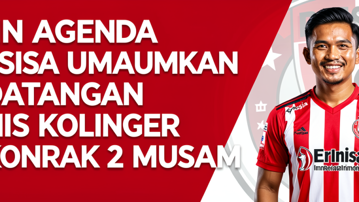 Main Agenda: Persija Resmi Umumkan Kedatangan Denis Kolinger, Dikontrak 2 Musim