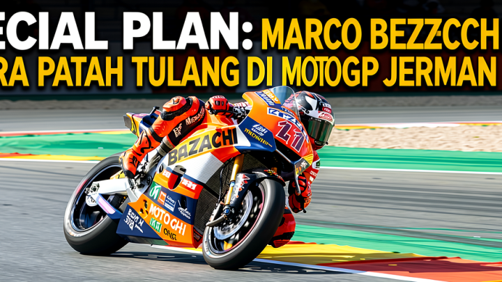 Special Plan: Marco Bezzecchi Cedera Patah Tulang di MotoGP Jerman 2026