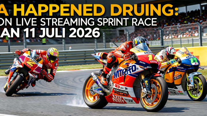 What Happened During: Nonton Live Streaming Sprint Race MotoGP Jerman 11 Juli 2026