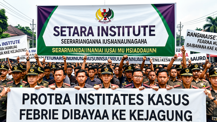 Setara Institute Protes Kasus Febrie Dibawa ke Kejagung