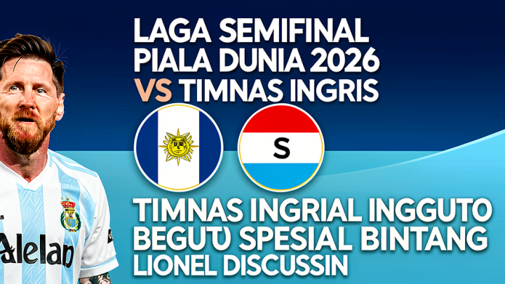 Key Discussion: Laga Semifinal Piala Dunia 2026 Vs Timnas Inggris Begitu Spesial bagi Bintang Argentina Lionel Messi