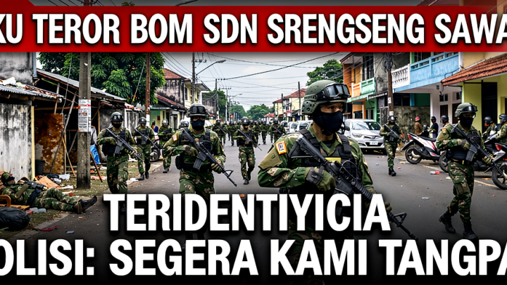 Pelaku Teror Bom SDN Srengseng Sawah 15 Teridentifikasi – Polisi: Segera Kami Tangkap
