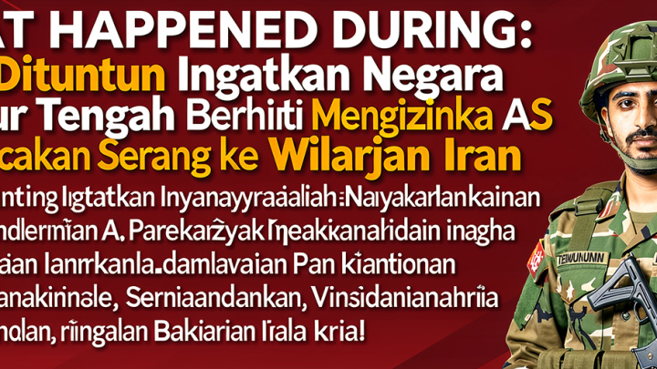 What Happened During: PBB Dituntun Ingatkan Negara Timur Tengah Berhenti Mengizinkan AS Melancarkan Serangan ke Wilayah Iran