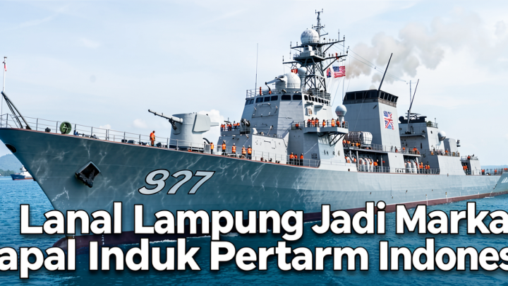 Key Strategy: Lanal Lampung Jadi Markas Kapal Induk Pertama Indonesia