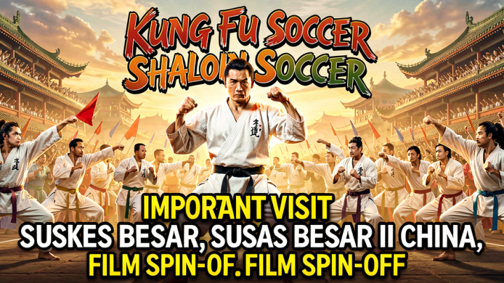 Important Visit:  Kung Fu Soccer  Sukses Besar di China, Film Spin-off  Shaolin Soccer