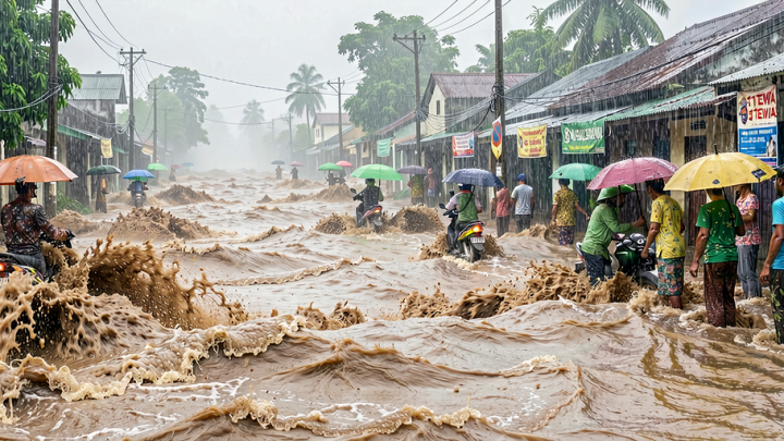 Hujan Deras dan Banjir Bandang Melanda Bangladesh – 51 Tewas