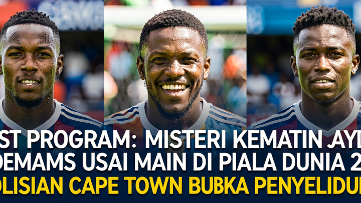 Latest Program: Misteri Kematian Jayden Adams usai Main di Piala Dunia 2026, Kepolisian Cape Town Buka Penyelidikan