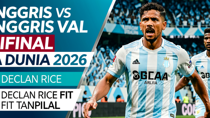 Topics Covered: Inggris vs Argentina Semifinal Piala Dunia 2026: Declan Rice Fit Tampil